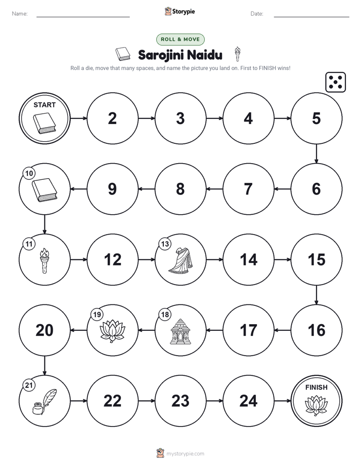 Roll & Move Game