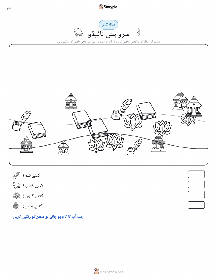 گنتی کا منظر