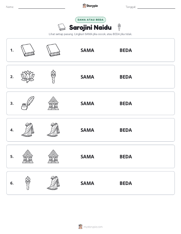 Sama atau Berbeda