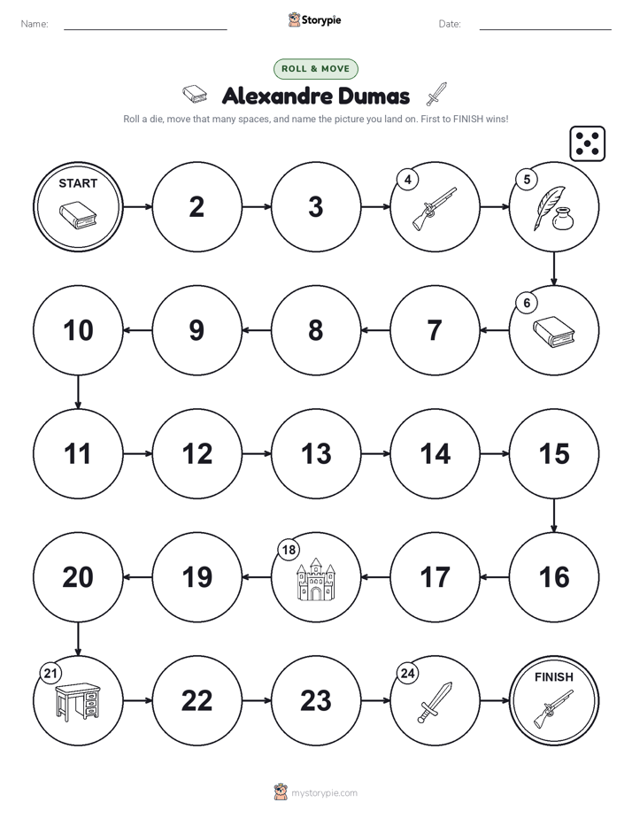 Roll & Move Game