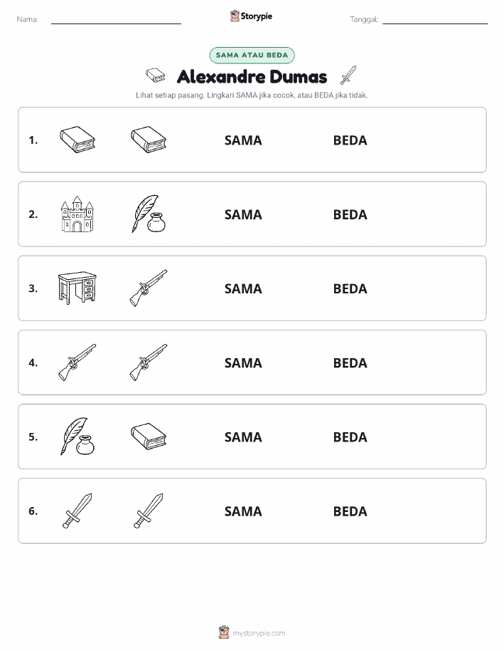 Sama atau Berbeda