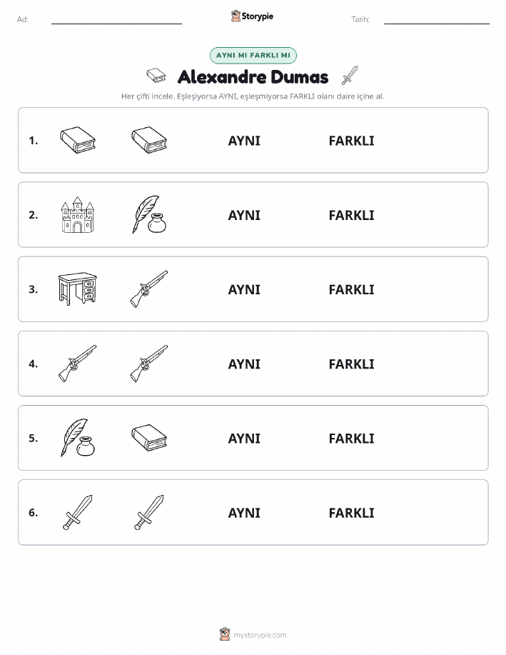 Aynı mı Farklı mı