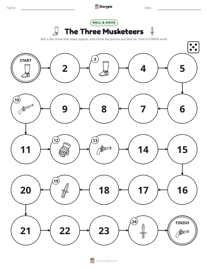 Roll & Move Game