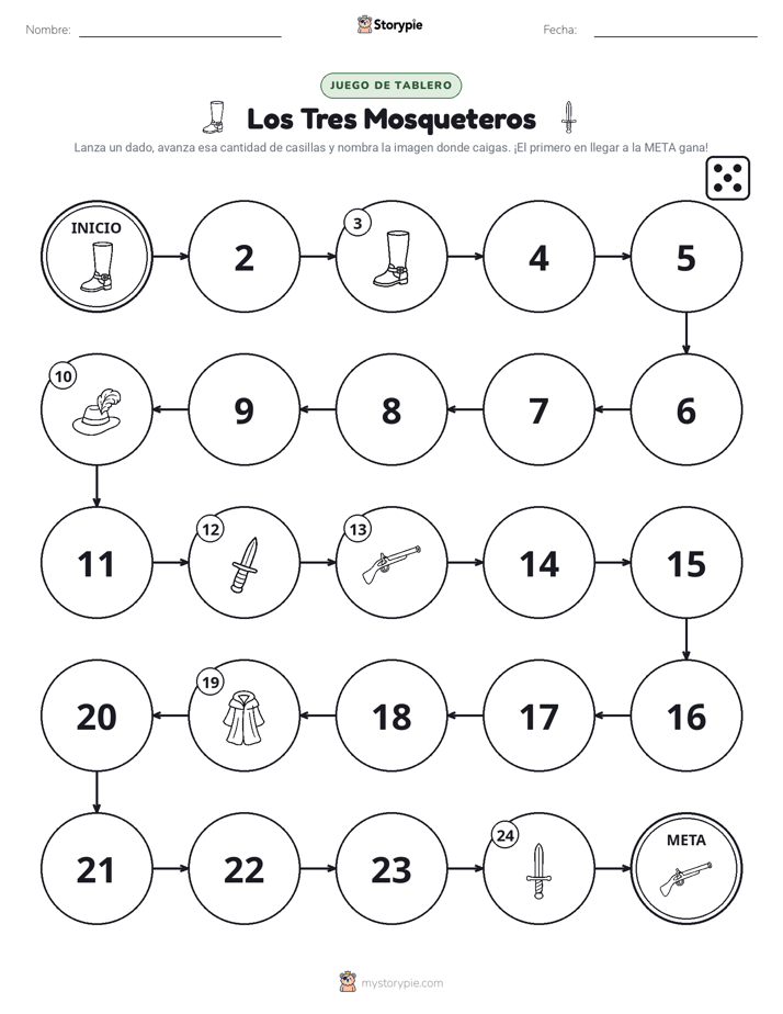 Juego de Rueda y Avanza