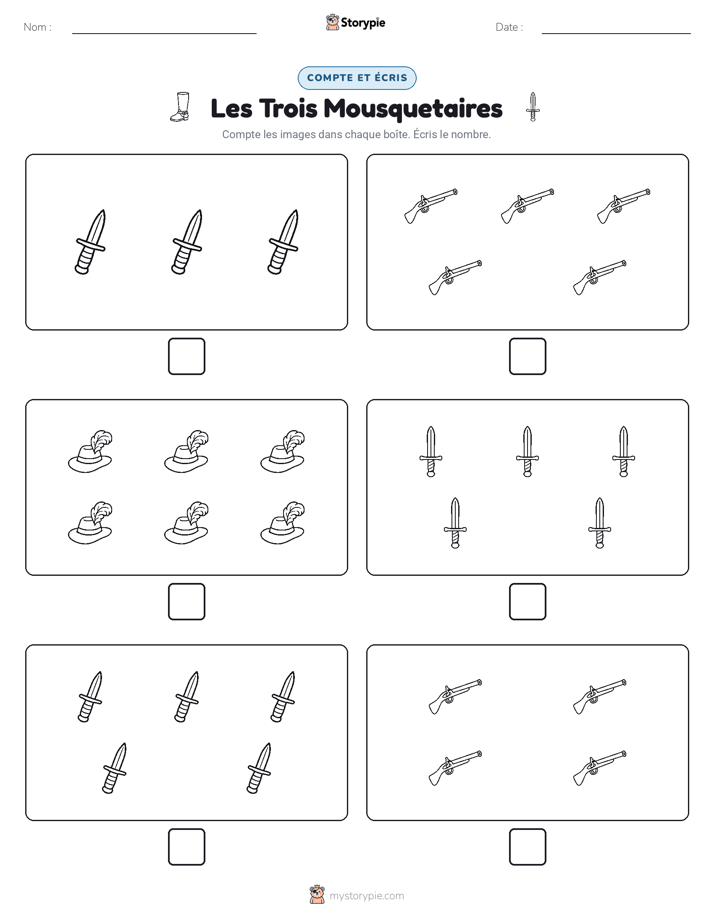 Compter & Écrire