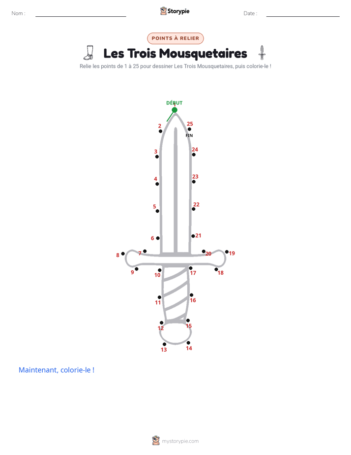 Relie les points