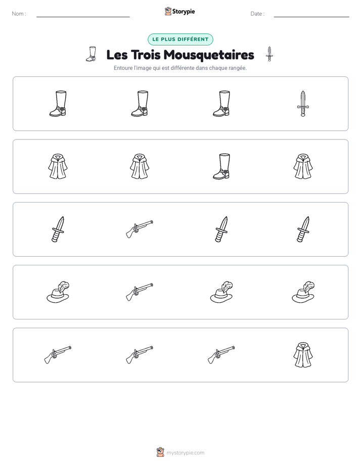 Celui qui ne correspond pas