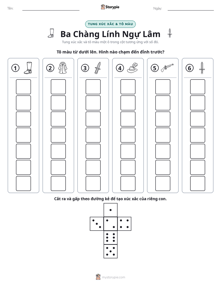 Cuộn & Tô Màu