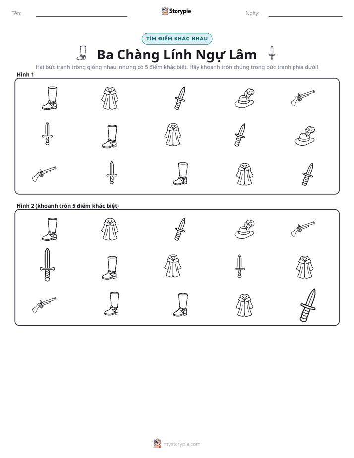 Tìm Sự Khác Biệt