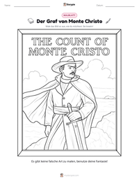 Der Graf von Monte Christo druckbare Arbeitsblatt Vorschau