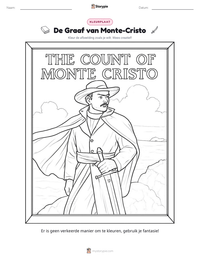 De Graaf van Monte-Cristo afdrukbare werkblad voorbeeld