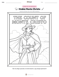 Podgląd drukowalnego arkusza ćwiczeń Hrabia Monte Christo