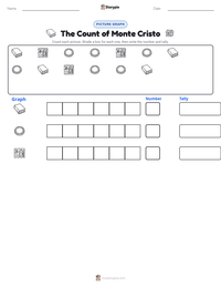 The Count of Monte Cristo printable worksheet preview