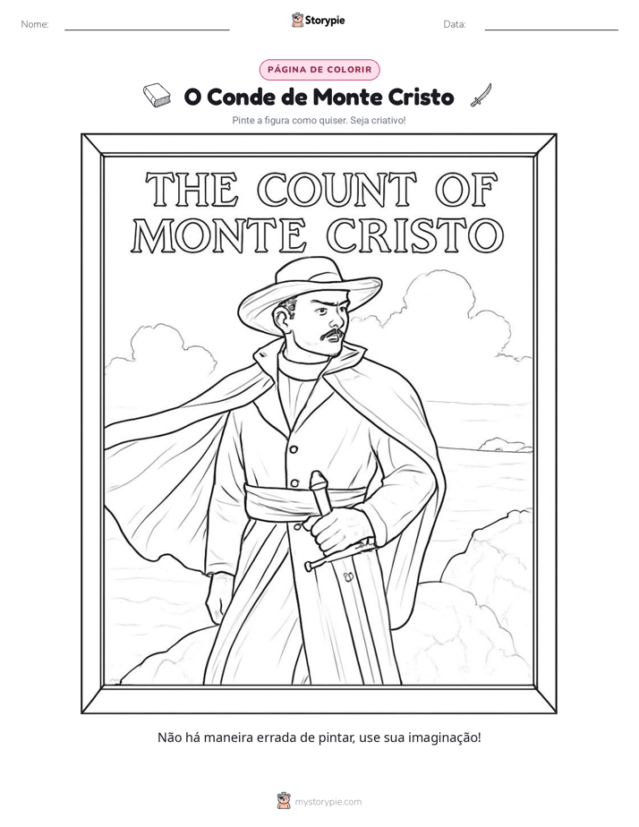 Página para colorir