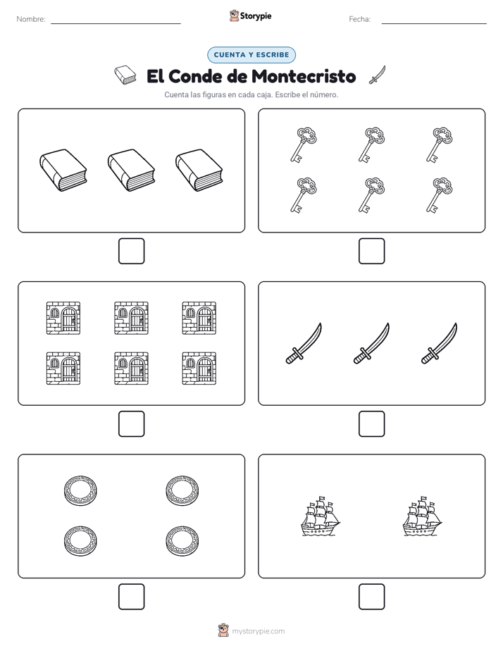 Cuenta y Escribe