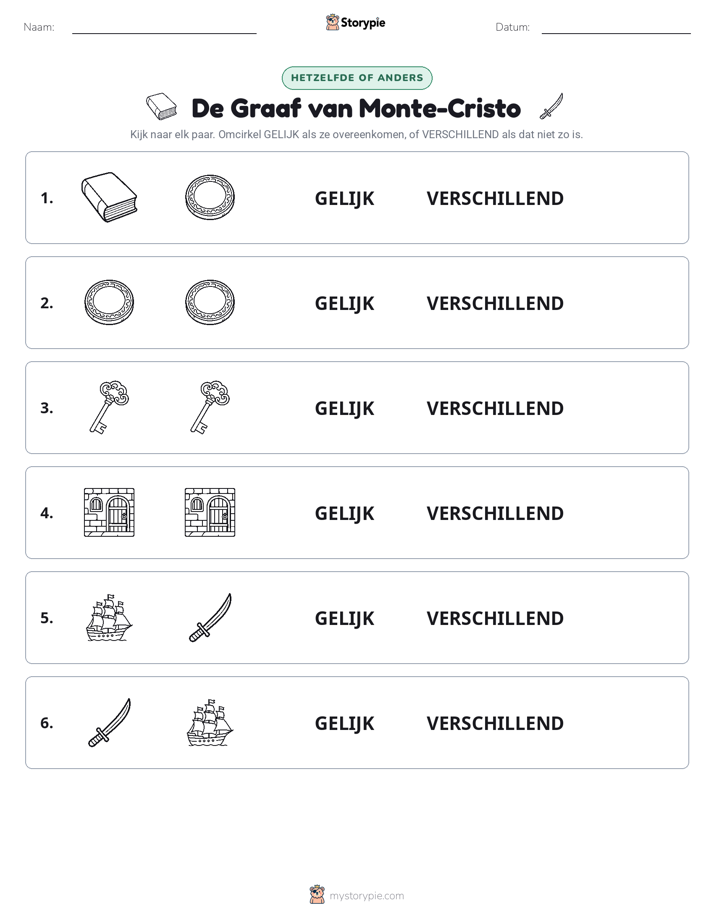 Zelfde of Verschillend