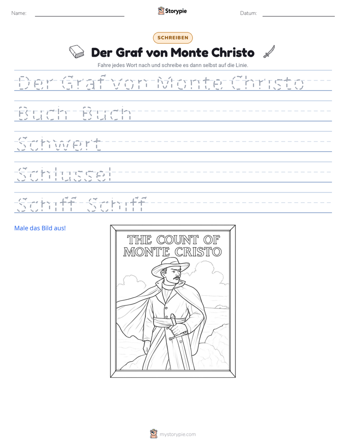 Schreibübung