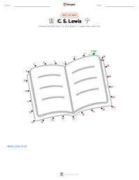 C. S. Lewis printable worksheet preview
