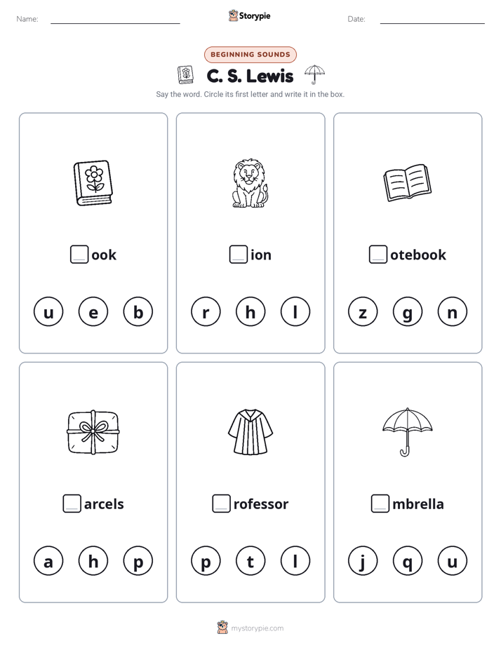 Beginning Sounds