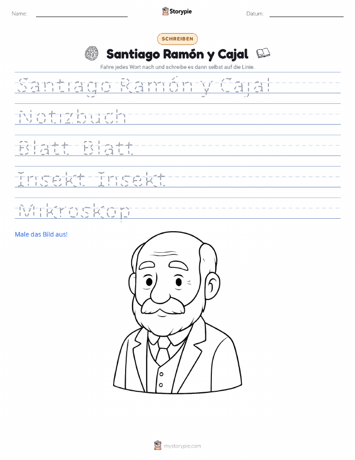 Schreibübung