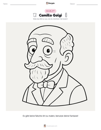 Camillo Golgi druckbare Arbeitsblatt Vorschau