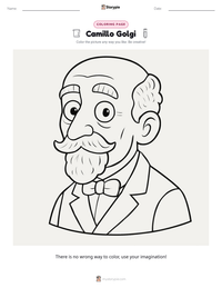 Camillo Golgi printable worksheet preview