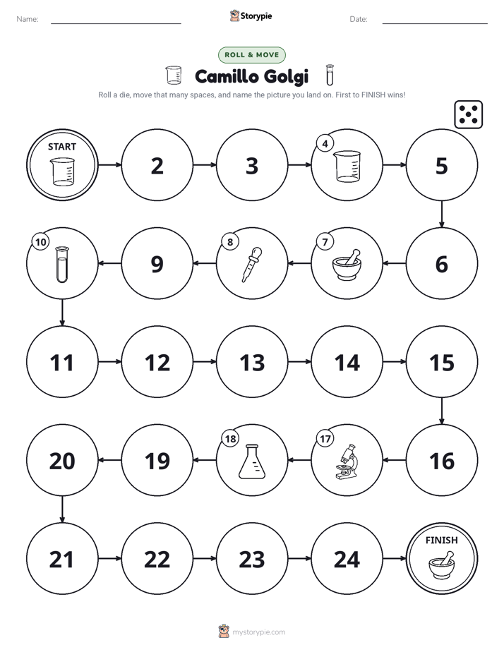 Roll & Move Game