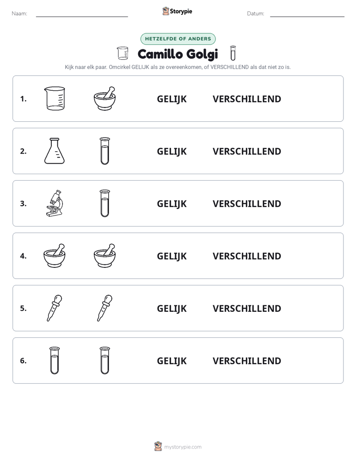 Zelfde of Verschillend