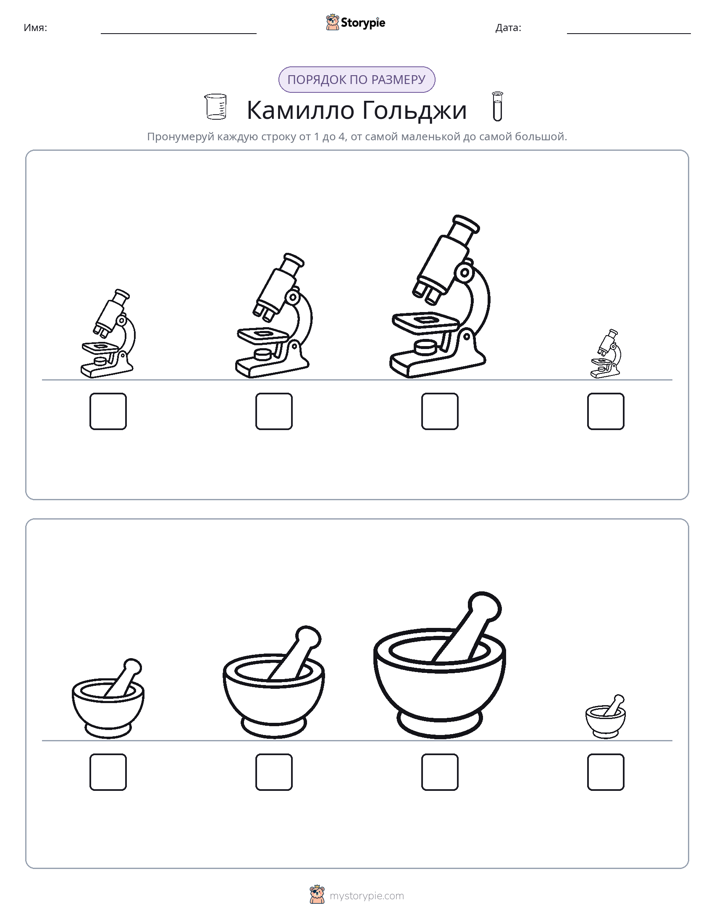 Размеры в порядке