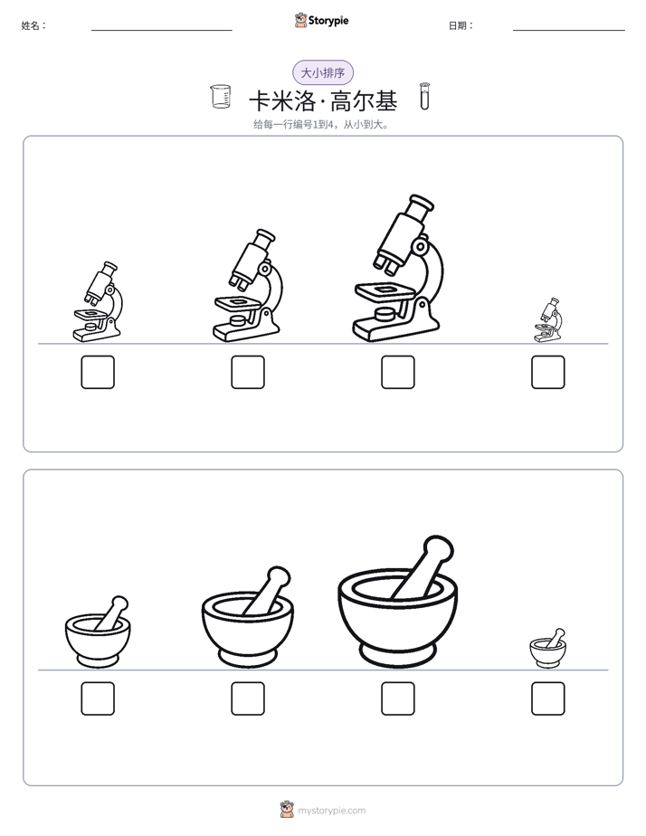 大小排序