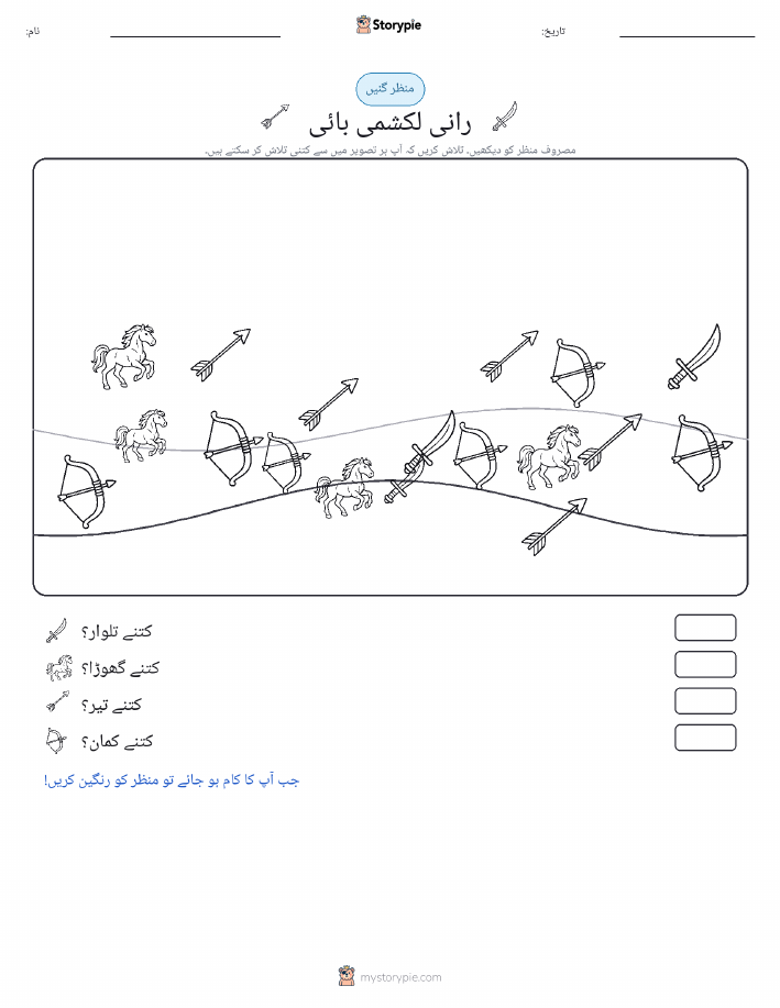 گنتی کا منظر