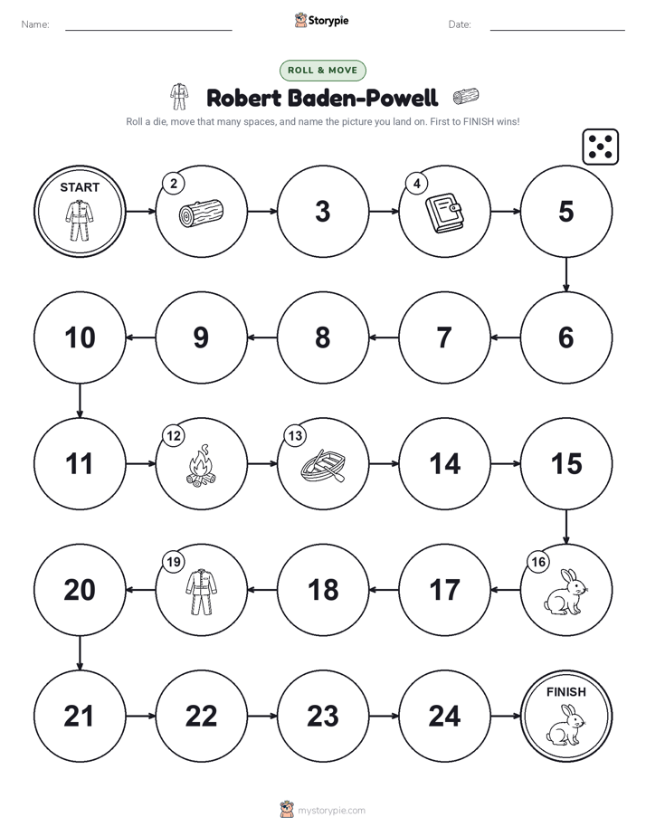 Roll & Move Game