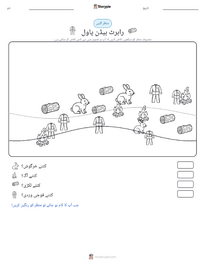 گنتی کا منظر