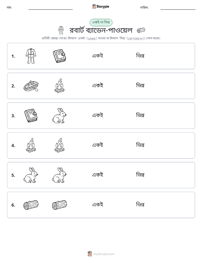 একই বা ভিন্ন