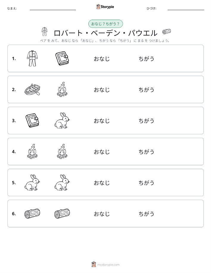 同じか違うか