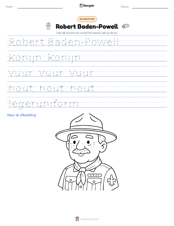 Schrijf Oefening