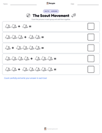 The Scout Movement printable worksheet preview