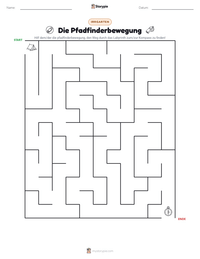Die Pfadfinderbewegung druckbare Arbeitsblatt Vorschau