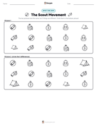 The Scout Movement printable worksheet preview