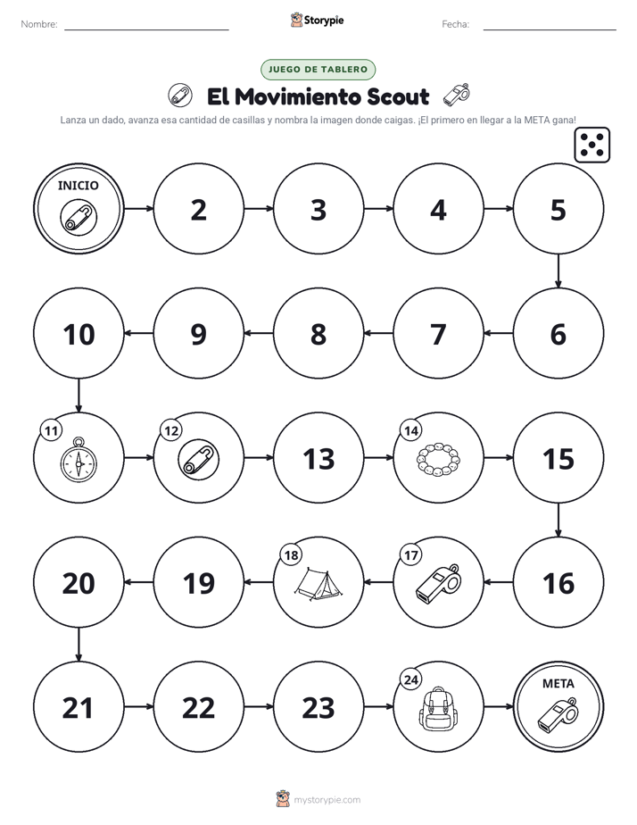 Juego de Rueda y Avanza