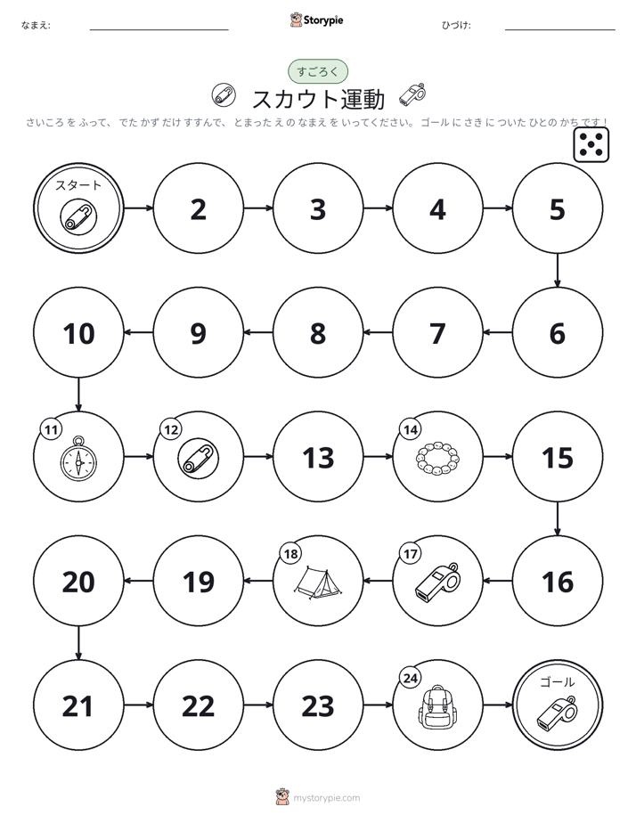 ロール＆ムーブゲーム
