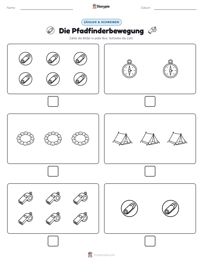 Zählen & Schreiben