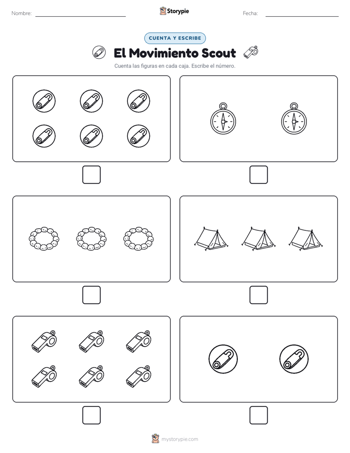 Cuenta y Escribe