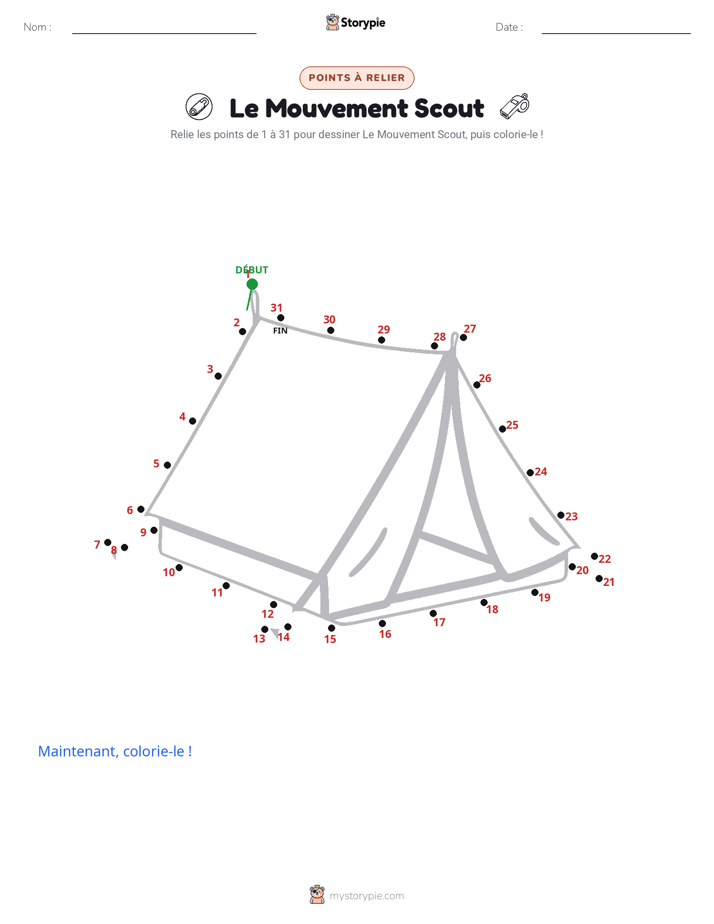 Relie les points