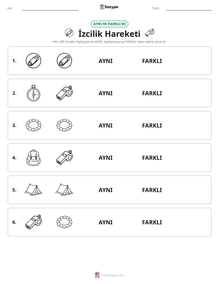 Aynı mı Farklı mı