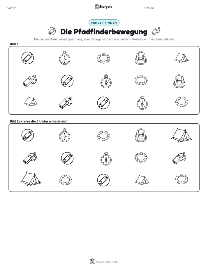 Finde den Unterschied