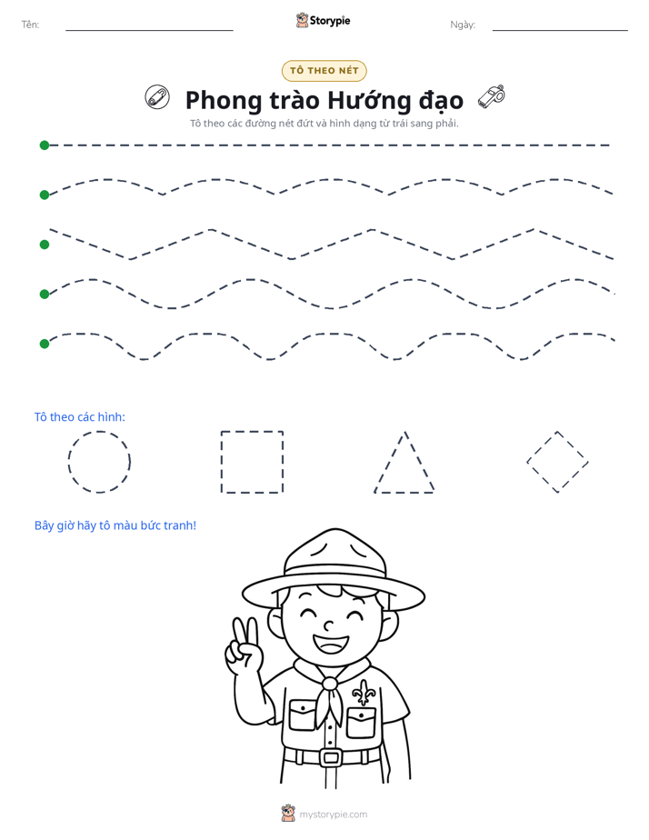 Vẽ Theo Đường