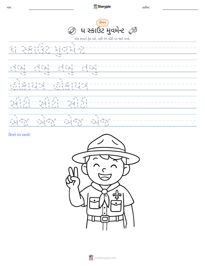 લખાણ પ્રેક્ટિસ