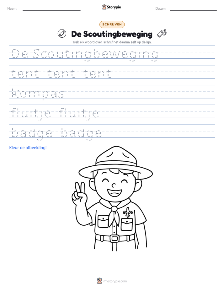 Schrijf Oefening