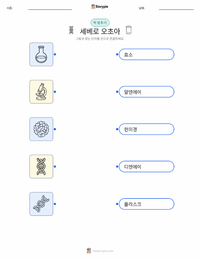 세베로 오초아 어린이용 인쇄 가능한 워크시트